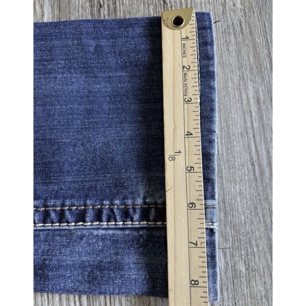 Kut From The Kloth Boot Cut Pocket Embroidered Blue Denim Jeans Women’s Size 8 - Picture 7 of 9